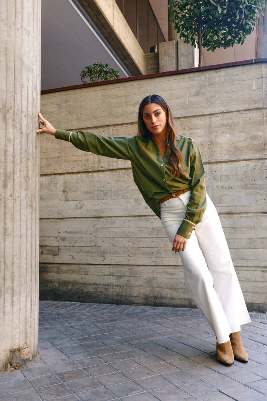Camisa Verde Mai